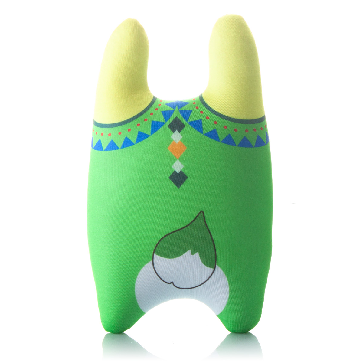 358 Зайка Этно Зеленый 3