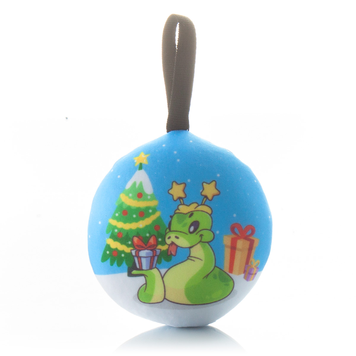 531 Новогодняя змейка в шаре Моя прелесть 1