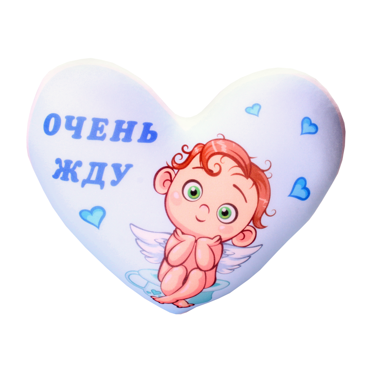 КУпидон на горшке синий1