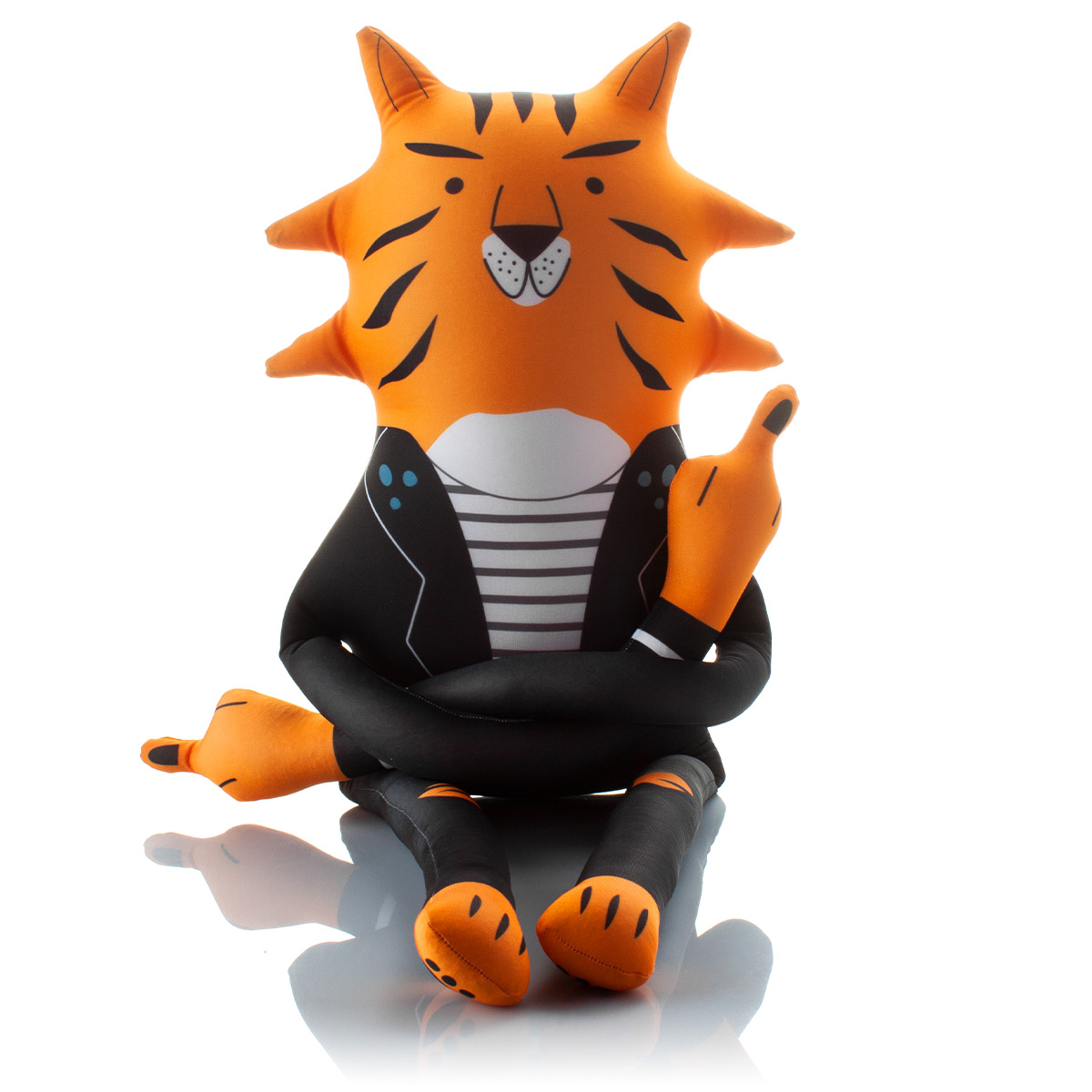 156 Тигр-бунтарь в куртке 1