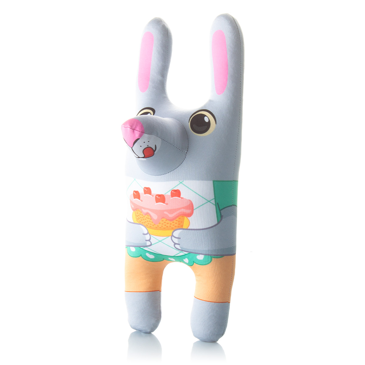 369 Заяц Лапин 3D С Тортиком 2