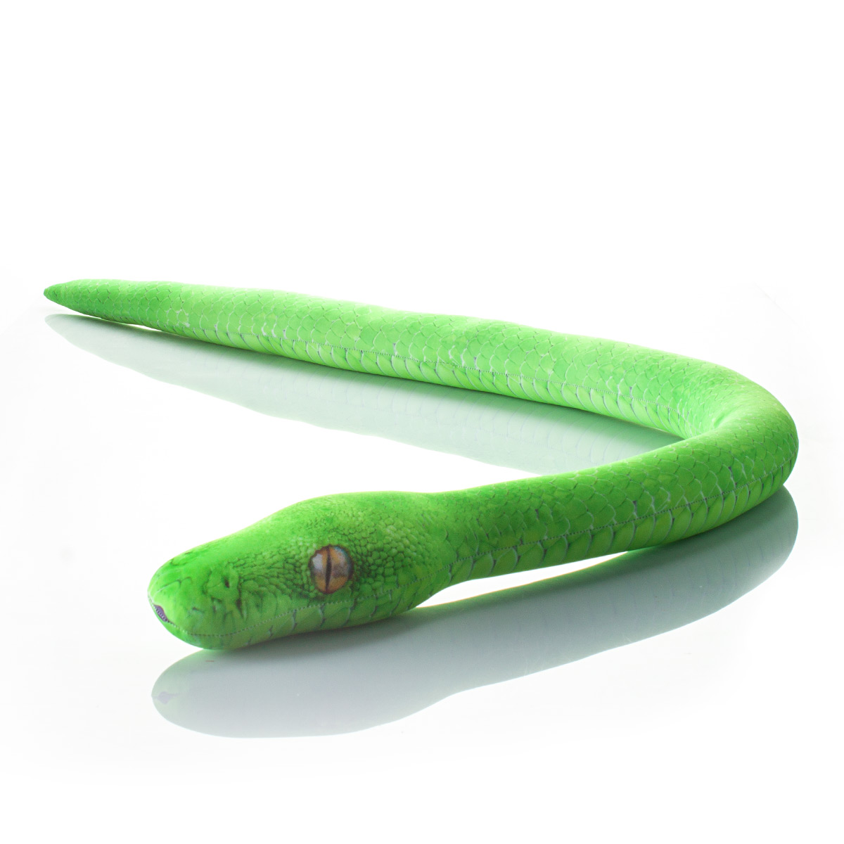 509 Настоящая большая змея Зелёная Света 1