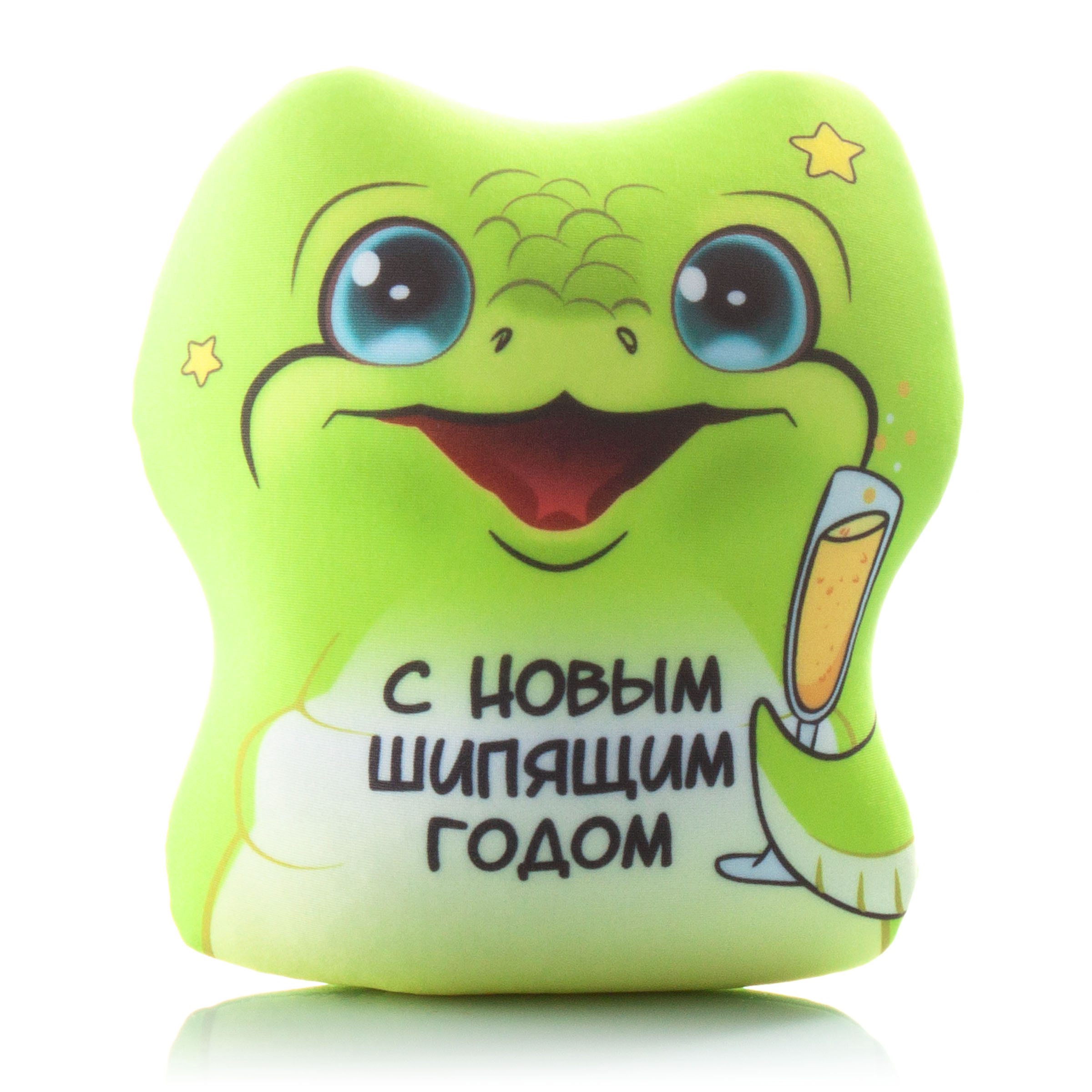 495 Змея с фразой С Новым шипящим Годом 1