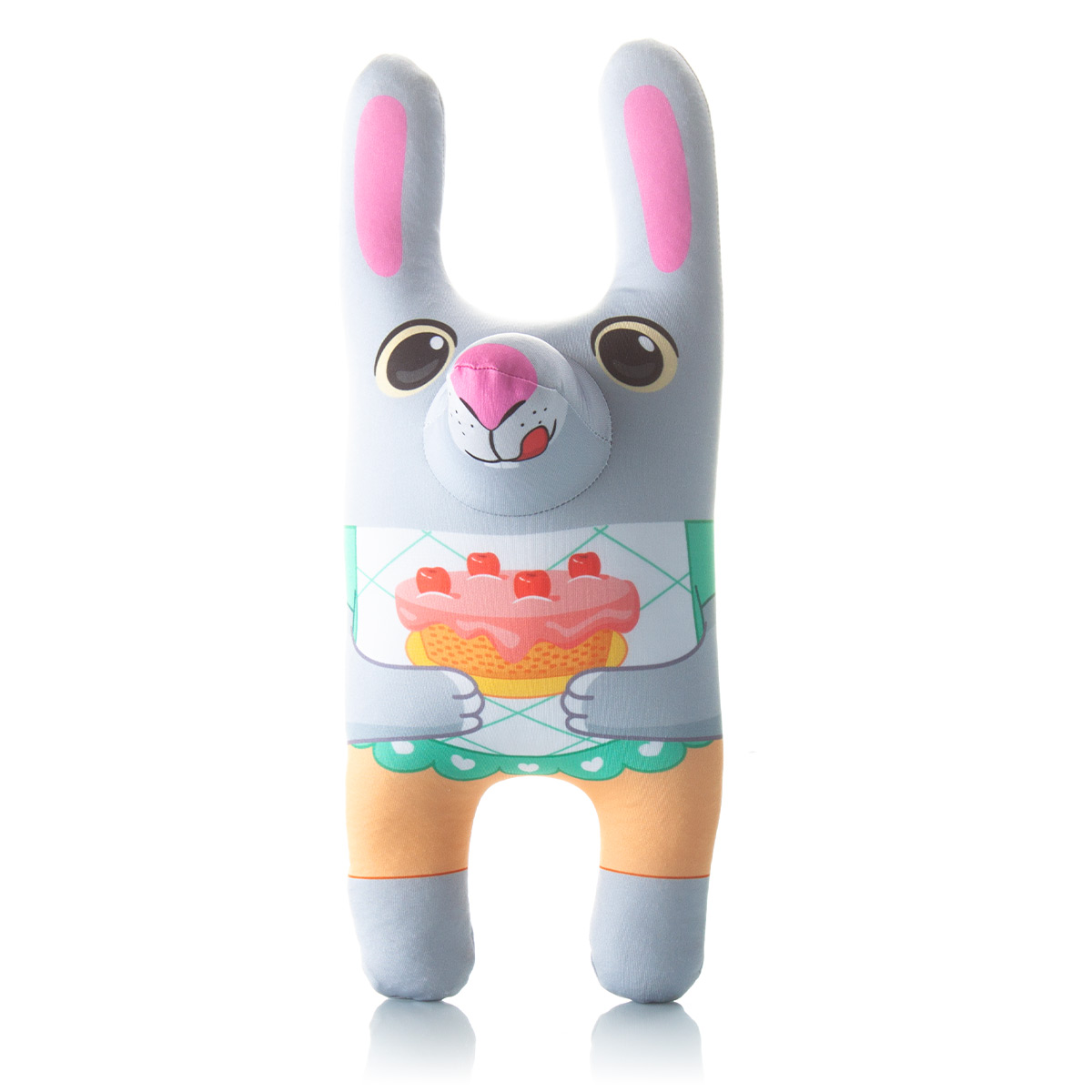 369 Заяц Лапин 3D С Тортиком 1