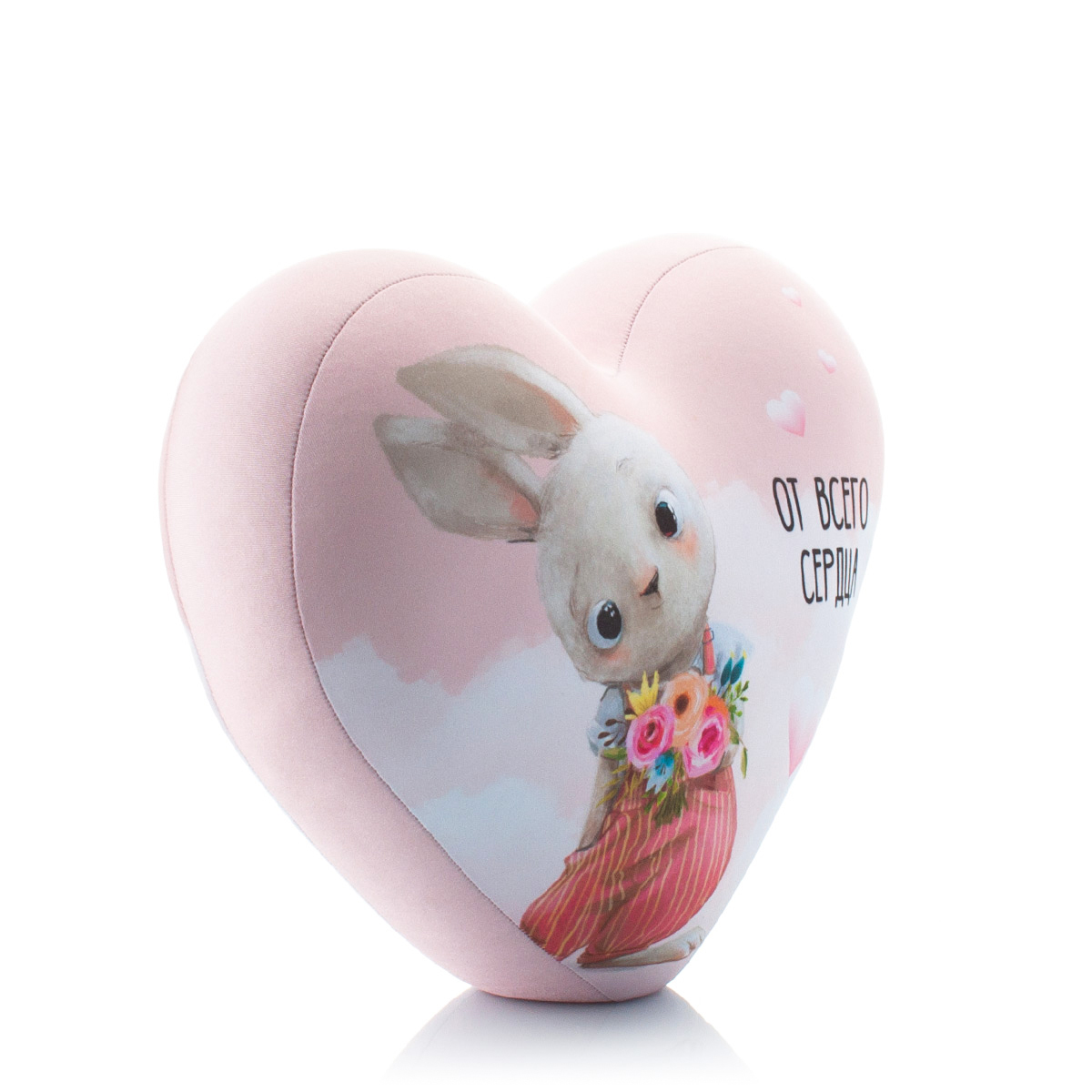 6 Сердце 3D Зайка Поздравляет 2