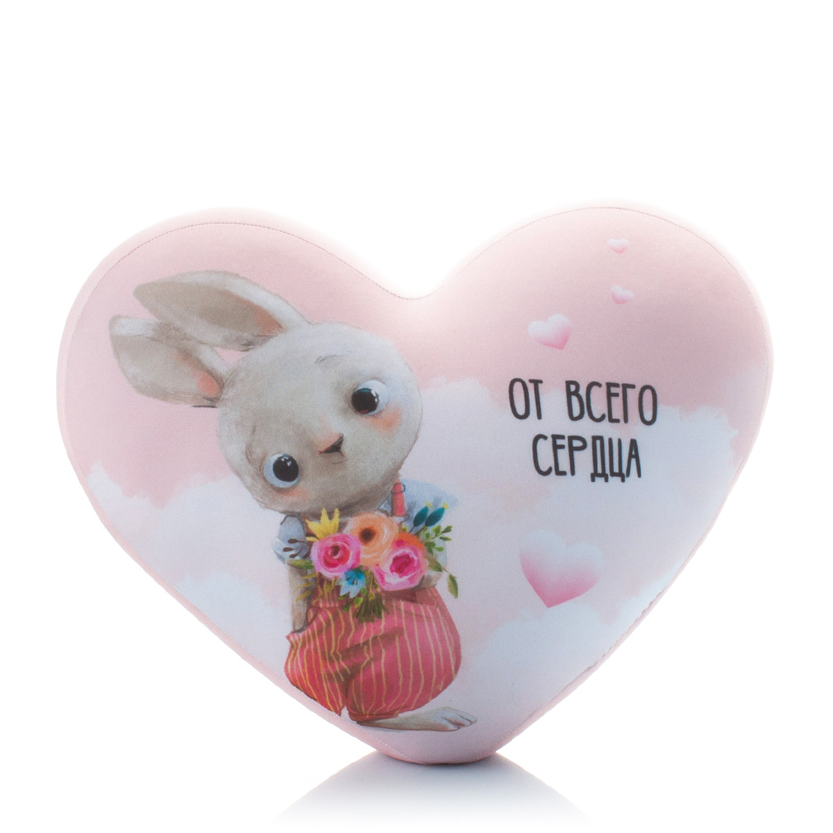 6 Сердце 3D Зайка Поздравляет 1