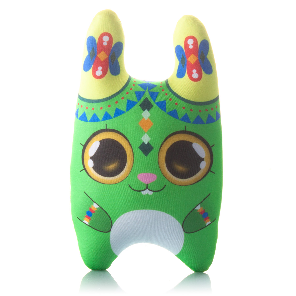 358 Зайка Этно Зеленый 1