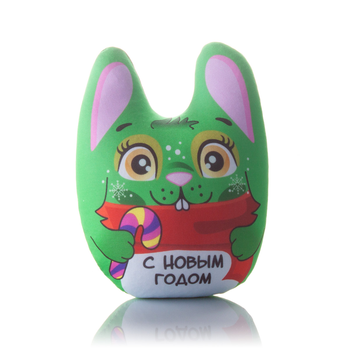 313 Заяц с фразой С Новым Годом 1