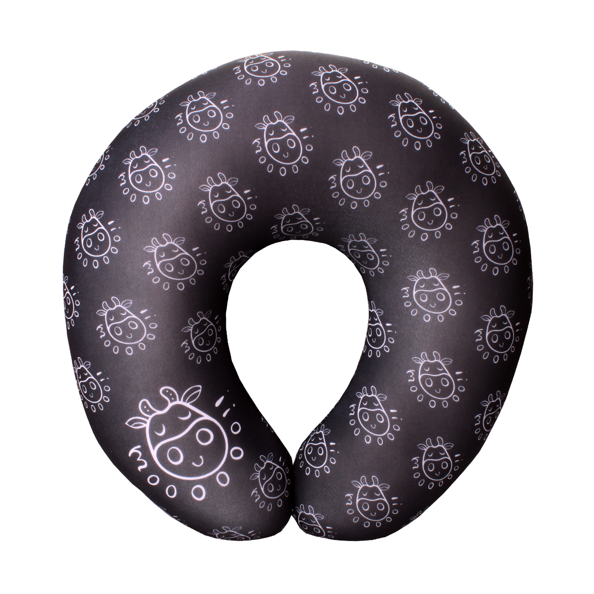 простая корова черная1