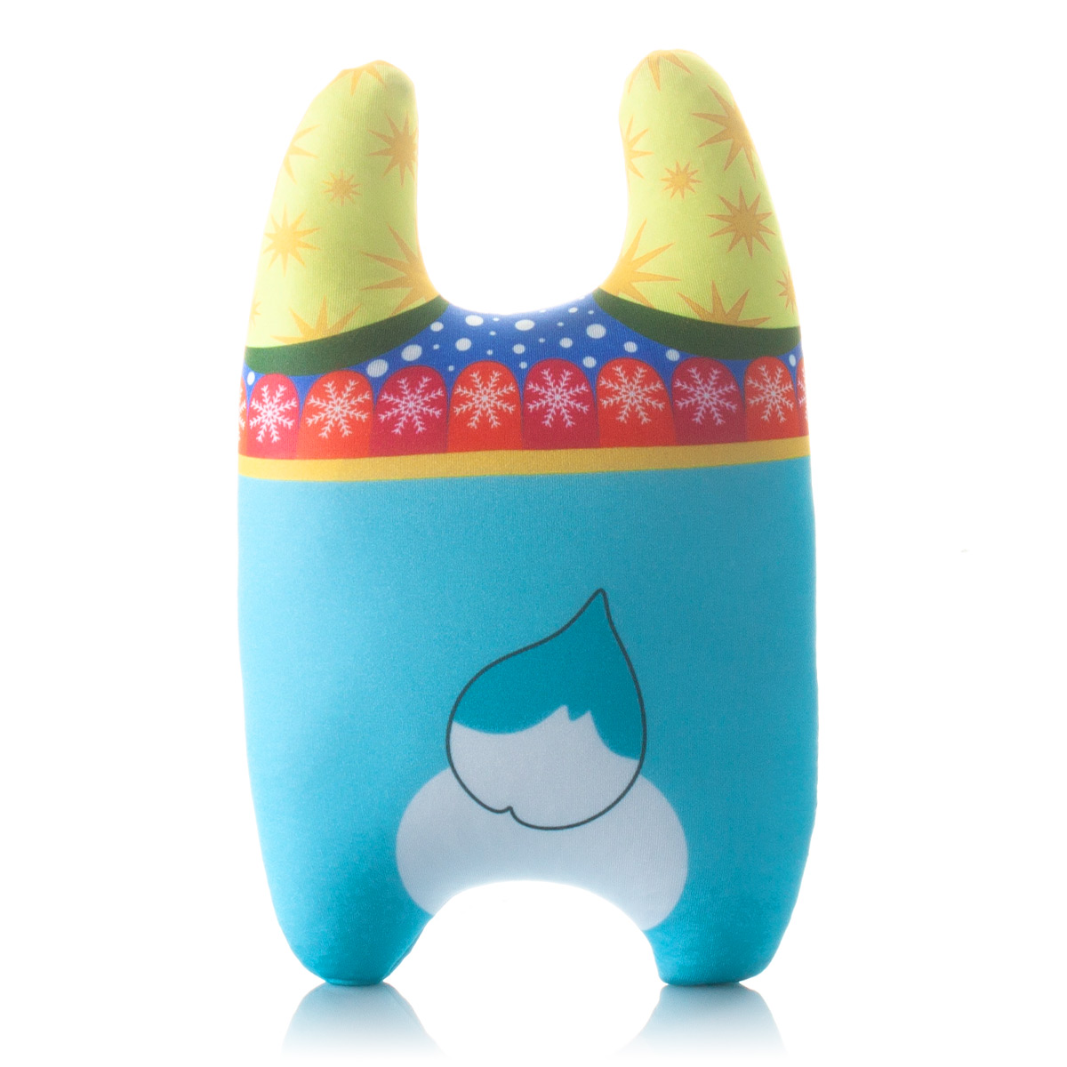 356 Зайка Этно в Шапке Голубой 3