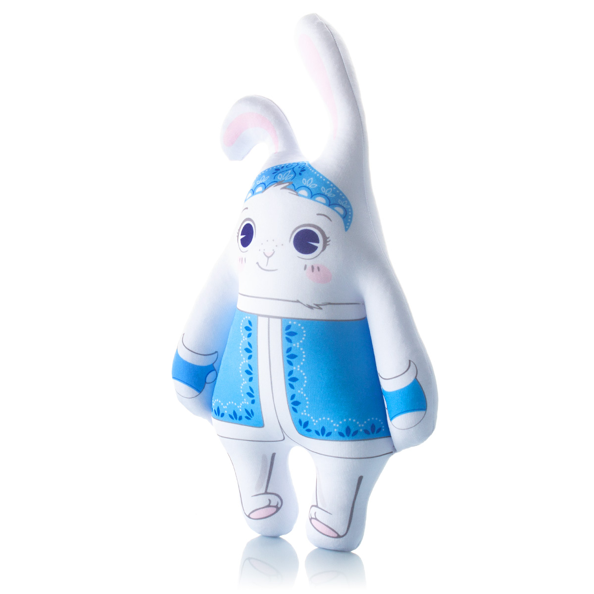 349 Зайка-Пампушка Снегурочка 2