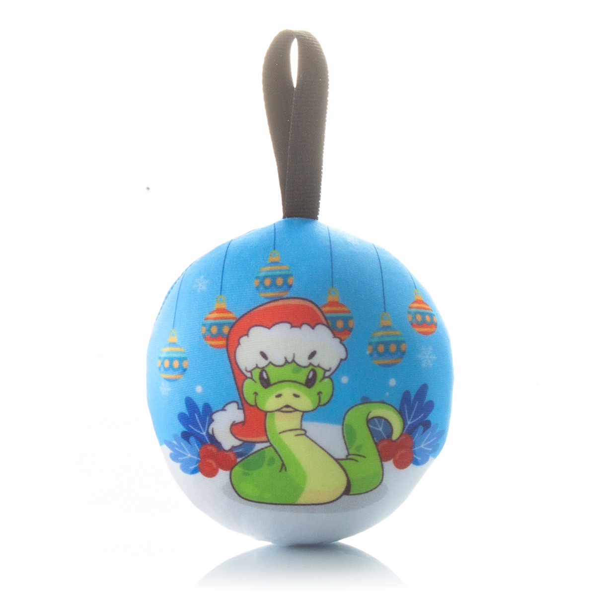 525 Новогодняя змейка в шаре А вот и Я 1