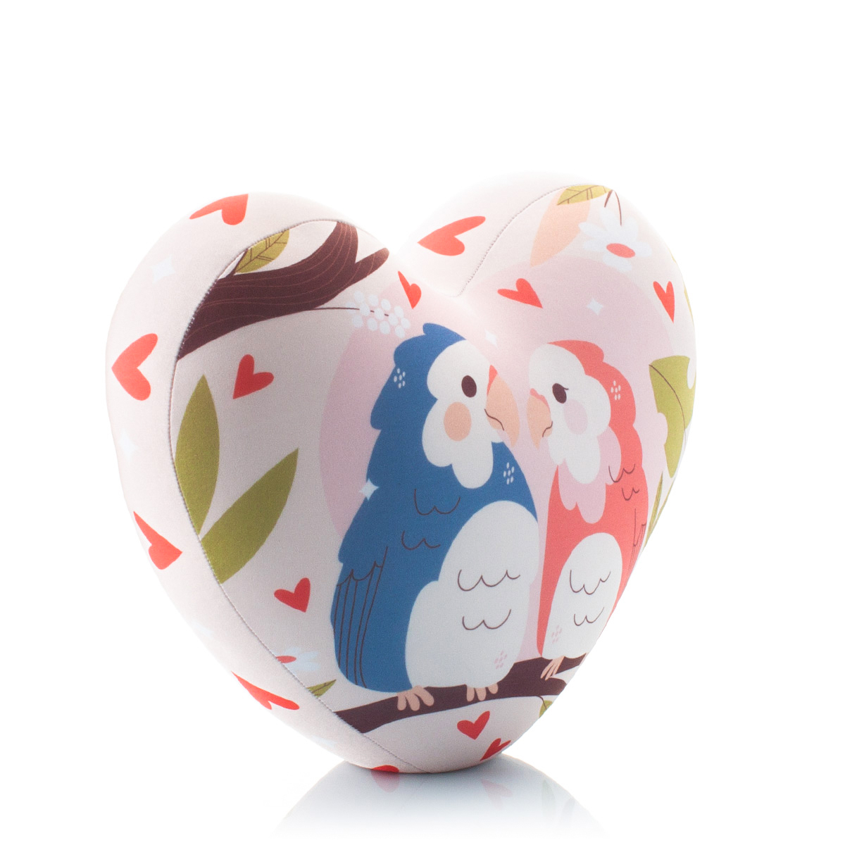 8 Сердце 3D Птички 3