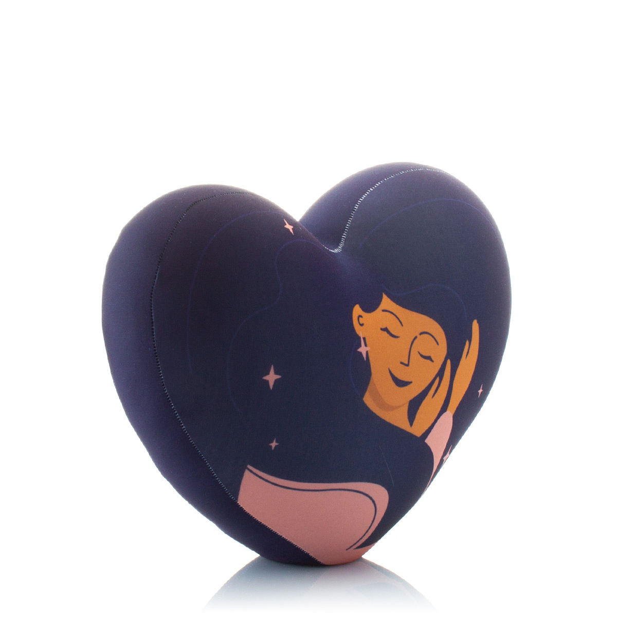 9 Сердце 3D Женское Брюнетка Портрет 2