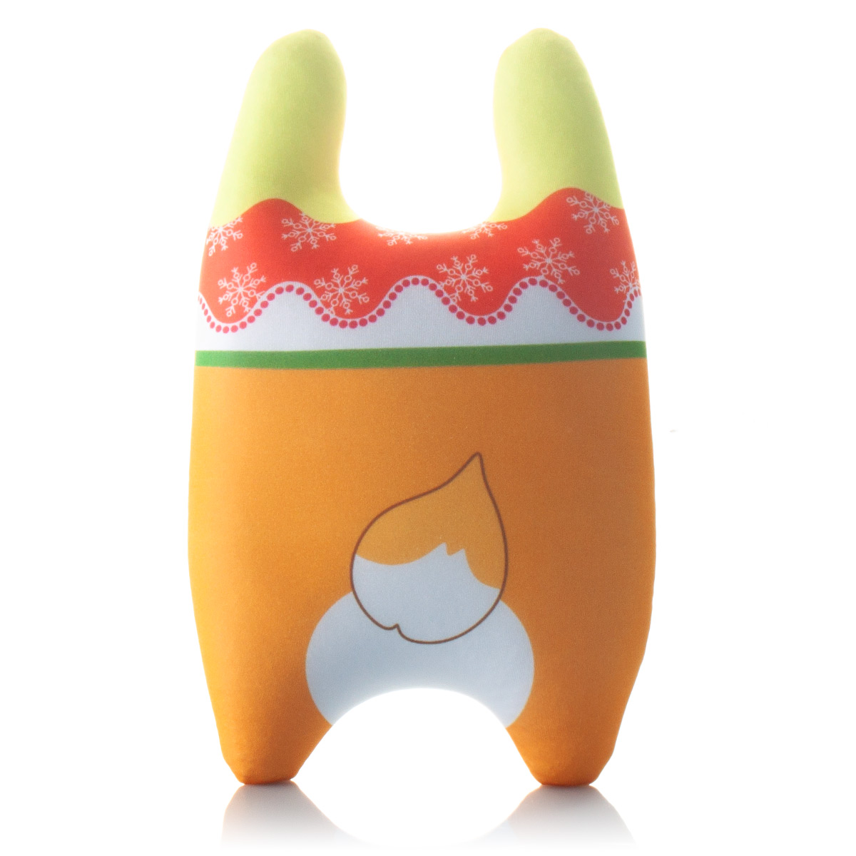 353 Зайка Этно в Шапке Оранжевый 3