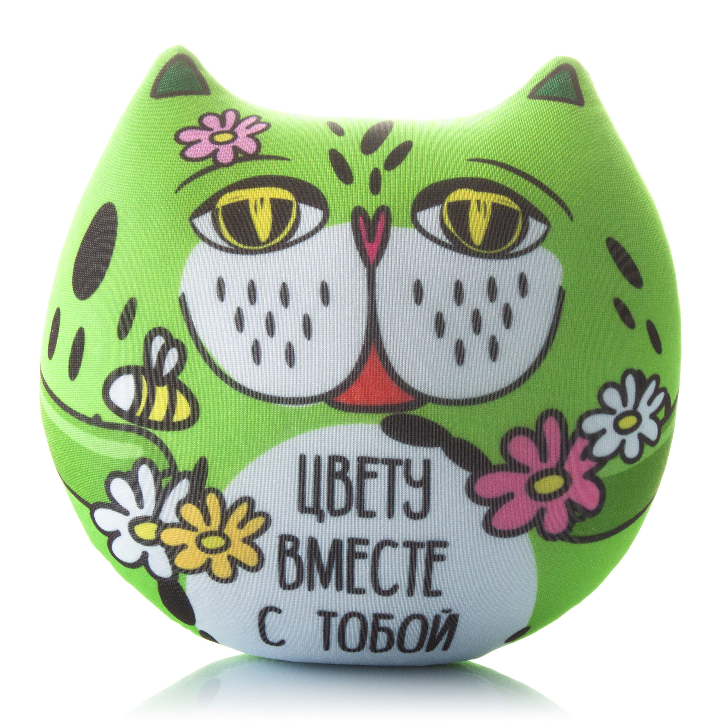 469 Кот с фразой Цвету вместе с тобой 1