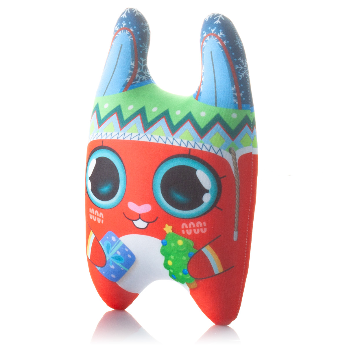 355 Зайка Этно в Шапке Красный 2