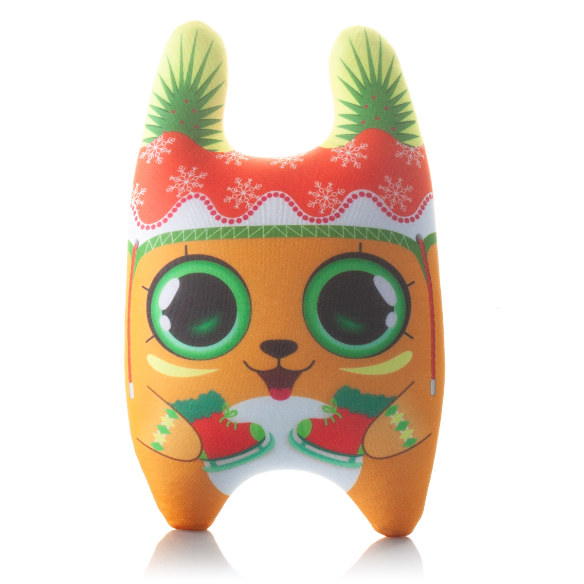 353 Зайка Этно в Шапке Оранжевый 1